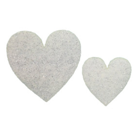 Litière Artisanale en Feutre - Petra's Bastel News, Blanc, 18 x 12 x 3 cm