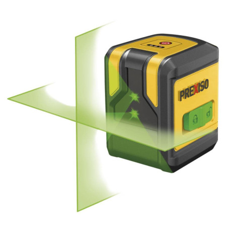 Niveau laser vert à 2 lignes Prexiso PLC10PG