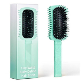 Brosse Boucle Ergonomique TOZKZO pour Cheveux Ondulés - Préserve les Boucles et Évite la Casse