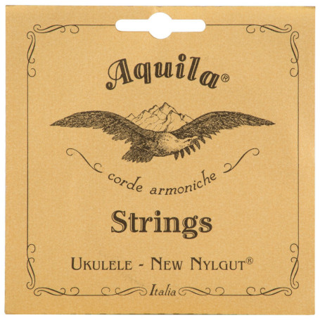 Cordes Aquila Nylgut AQ-23 pour Ukulélé Baryton - Lot de 4