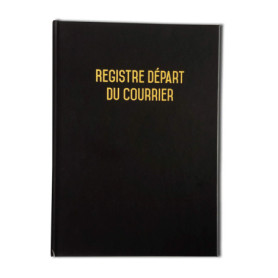 Registre de Courrier Haut de Gamme A4 - 100 Pages Numérotées