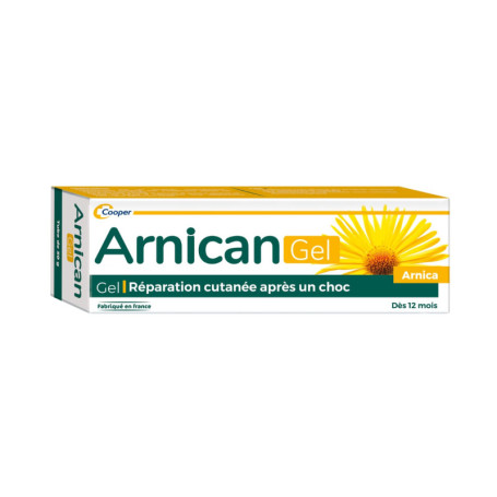 Gel Réparateur à l'Arnica - Soin Apaisant Après Choc - Tube de 50g