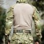 Genouillères et coudières tactiques YFZCLYZAXET pour paintball et airsoft - Vert