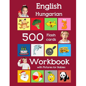 Carnet de Flashcards Bilingues Anglais-Hongrois pour Enfants