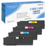 Cartouches de Toner Compatible 4 Couleurs pour Xerox VersaLink C400 C405