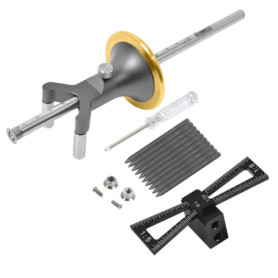 Traceur de Queue d'Aronde en Bois - Ensemble d'Outils de Marquage Précis