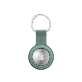 Porte-clés GiGiGiTag pour AirTag en Silicone Souple - Vert
