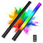 Baguette Lumineuse LED RVB P400 avec Télécommande - Idéale pour Photographie et Vidéo