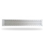 Grille d'Aération en Aluminium pour Réfrigérateur - Ventilation Efficace - Argent Mat