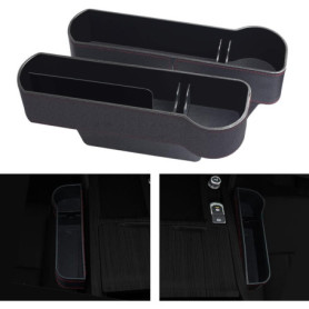 Boîte de Rangement Universelle pour Siège de Voiture - 2 Pièces