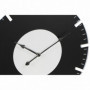 Horloge Murale DKD Home Decor Noir Blanc Bois MDF (50 x 4.5 x 50 cm) (2 pcs) 121,99 €