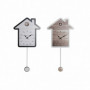 Horloge Murale DKD Home Decor Blanc Maison Bois MDF (32 x 4.5 x 56 cm) (2 pcs) 68,99 €