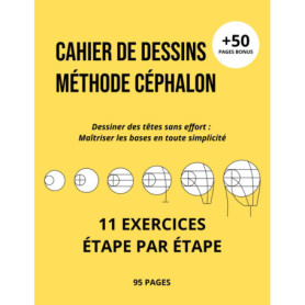 Carnet de Croquis : Apprenez à Dessiner des Portraits avec la Méthode Céphalon