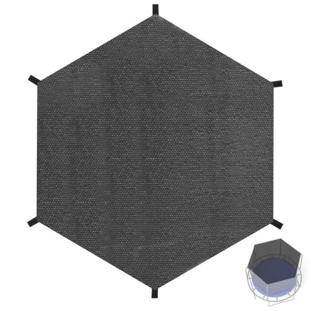 Housse de Protection Solaire pour Trampoline 244 cm - LEKEFETO