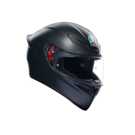 Casque Moto Intégral AGV K1 S E2206 - Aérodynamique et Anti-Rayures, Noir Mat