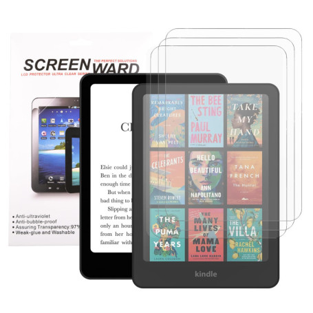 Lot de 3 Films de Protection pour Kindle Paperwhite 7" - Clarté Mat