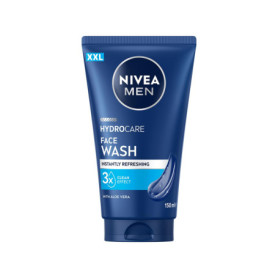 NIVEA MEN Gel Nettoyant Visage Hydrocare - 150 ml avec Aloe Vera