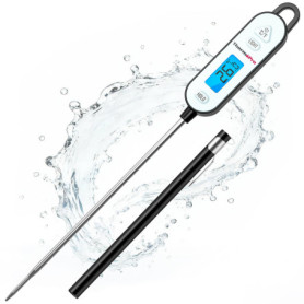 ThermoPro Thermomètre à Viande Numérique Pliable pour Barbecue et Cuisine