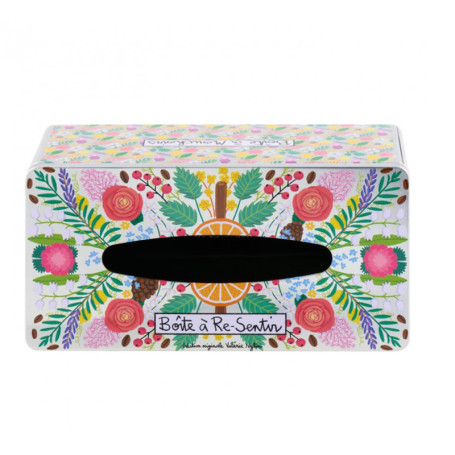 Boîte à mouchoirs en métal rose - DLP Re-Sentir