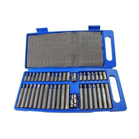 Kit d'Embouts Torx et Hexagonaux 40 Pièces avec Porte-Embouts