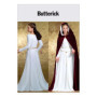Patron de Couture Butterick pour Robe et Cape Femme - Blanc Cassé, Tailles 34-40