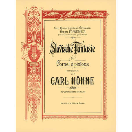 Fantasia Eslava pour Trompette et Piano - Höhne