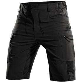 Short de randonnée et VTT pour homme - Cycorld, léger et respirant, noir, XXL