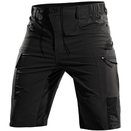 Short de randonnée et VTT pour homme - Cycorld, léger et respirant, noir, XXL