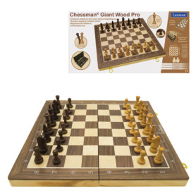 Échiquier Pliable en Bois Magnétique Lexibook - Jeu d'Échecs pour Voyage