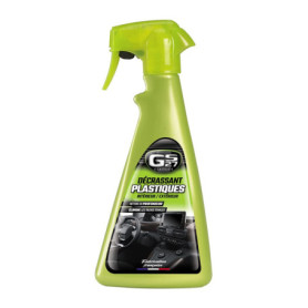 GS27 Décrassant Plastiques - Spray Rénovateur 500 ml pour Intérieur et Extérieur