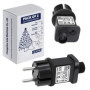 Transformateur LED 36V 12W IP44 pour Éclairage de Noël - Prise Européenne