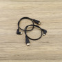 Câble Mini HDMI vers HDMI 50cm avec Angles à 90 Degrés - 2pcs