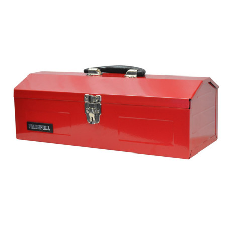 Boîte à Outils en Métal Faithfull 48 cm avec Sac de Transport