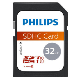 Carte SDHC Philips Ultra Speed 32 Go UHS-I U1 - Vitesse Lecture 80MB/s