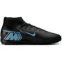 Chaussures de Football NIKE ZM Superfly 10 Academy TF - Noir Ice Blue - Taille 43 EU