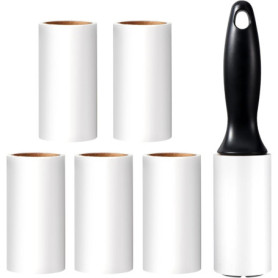 Rouleau Adhésif Vinabo pour Poils d'Animaux - Kit Complet avec 6 Recharges