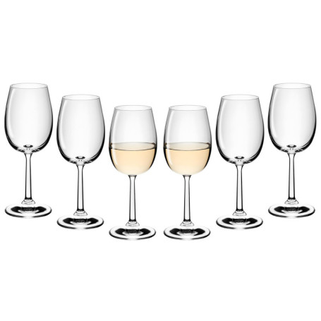 Lot de 6 Verres à Vin Blanc en Cristal - Gerlach 1760