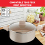 Faitout Tefal Delight 24 cm en Aluminium Recyclé avec Revêtement Antiadhésif