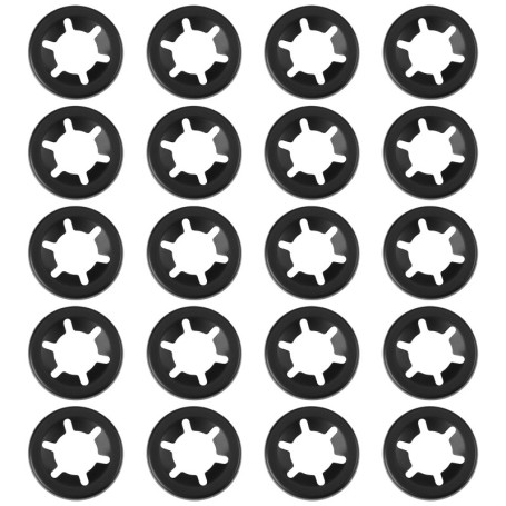 Lot de 20 Rondelles à Circlips en Fleur pour MacAllister - Accessoires de Tondeuse