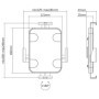 Support Mural Antivol pour Tablette myWall HT37L - Idéal pour Expositions et Salles d'Attente