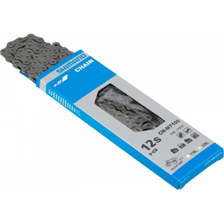 Chaîne de vélo Shimano CN-M7100 12 vitesses - 138 maillons
