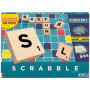 Scrabble Classique en Bois - Jeu de Société Familial avec Modes de Jeu