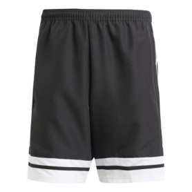 Short de Sport adidas Herren SQUADRA25 en Polyester Recyclé - Noir/Blanc, Taille L