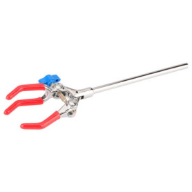 Pinces de Laboratoire Labasics 3-Griffe Réglables avec Tige de 17 cm