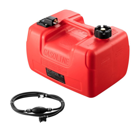 Réservoir de Carburant Marin VEVOR 12L - Bidon Portable pour Bateaux