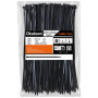Colliers de Serrage en Nylon Oksdown - Lot de 100 Attaches Câbles Noires 150 mm