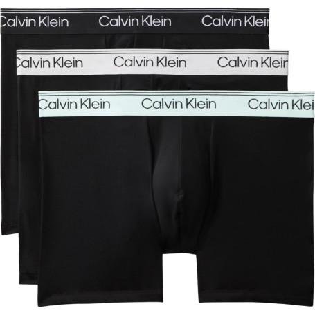 Pack de 3 Slips Calvin Klein pour Homme - Vert et Noir
