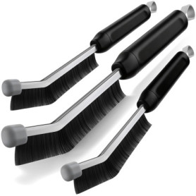 Set de 3 Brosses de Nettoyage à Poils Durs pour Joints - Idéal Salle de Bain et Cuisine
