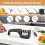 Aiguiseur de Couteaux 4 en 1 Carehabi - Affuteur Professionnel Ergonomique