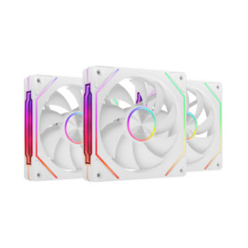 Kit de Ventilateurs ARGB Mars Gaming MF-LINKFINITY - 3x 120mm avec Éclairage Infinity Mirror